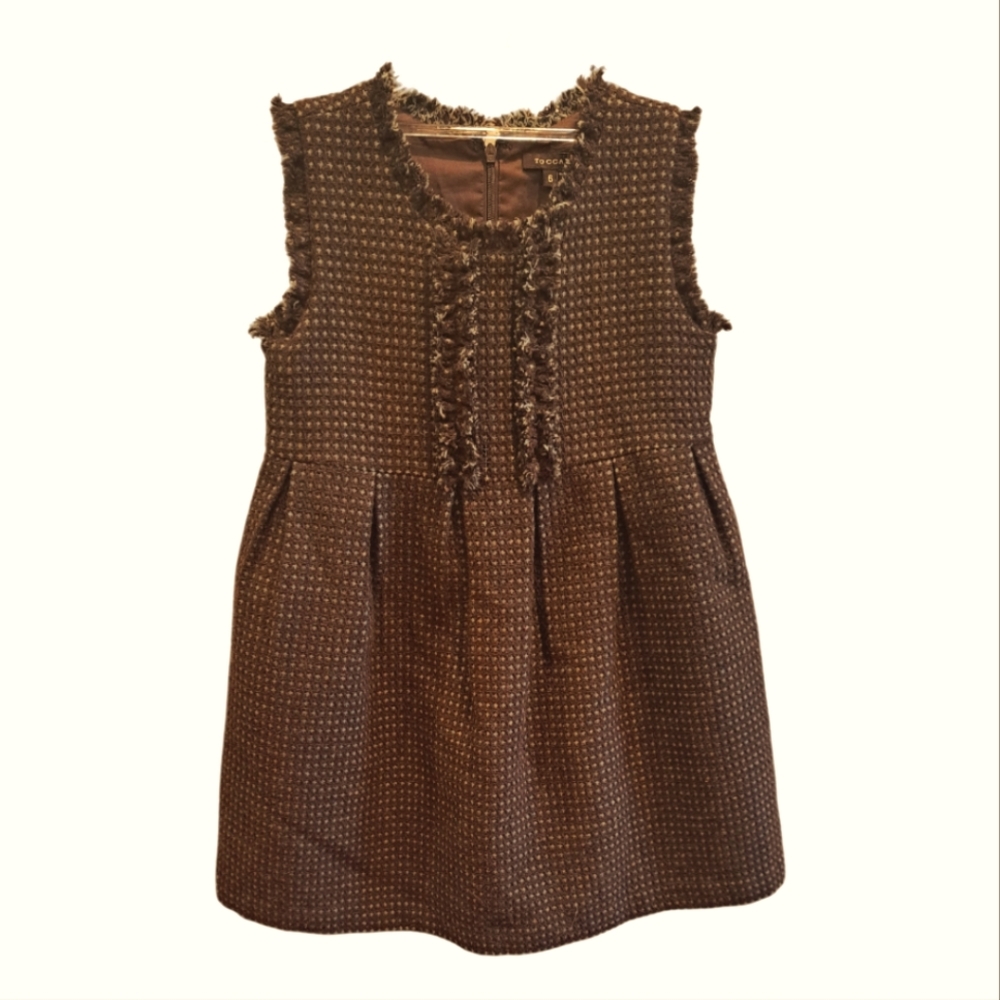 Girls Tocca Wool Dress